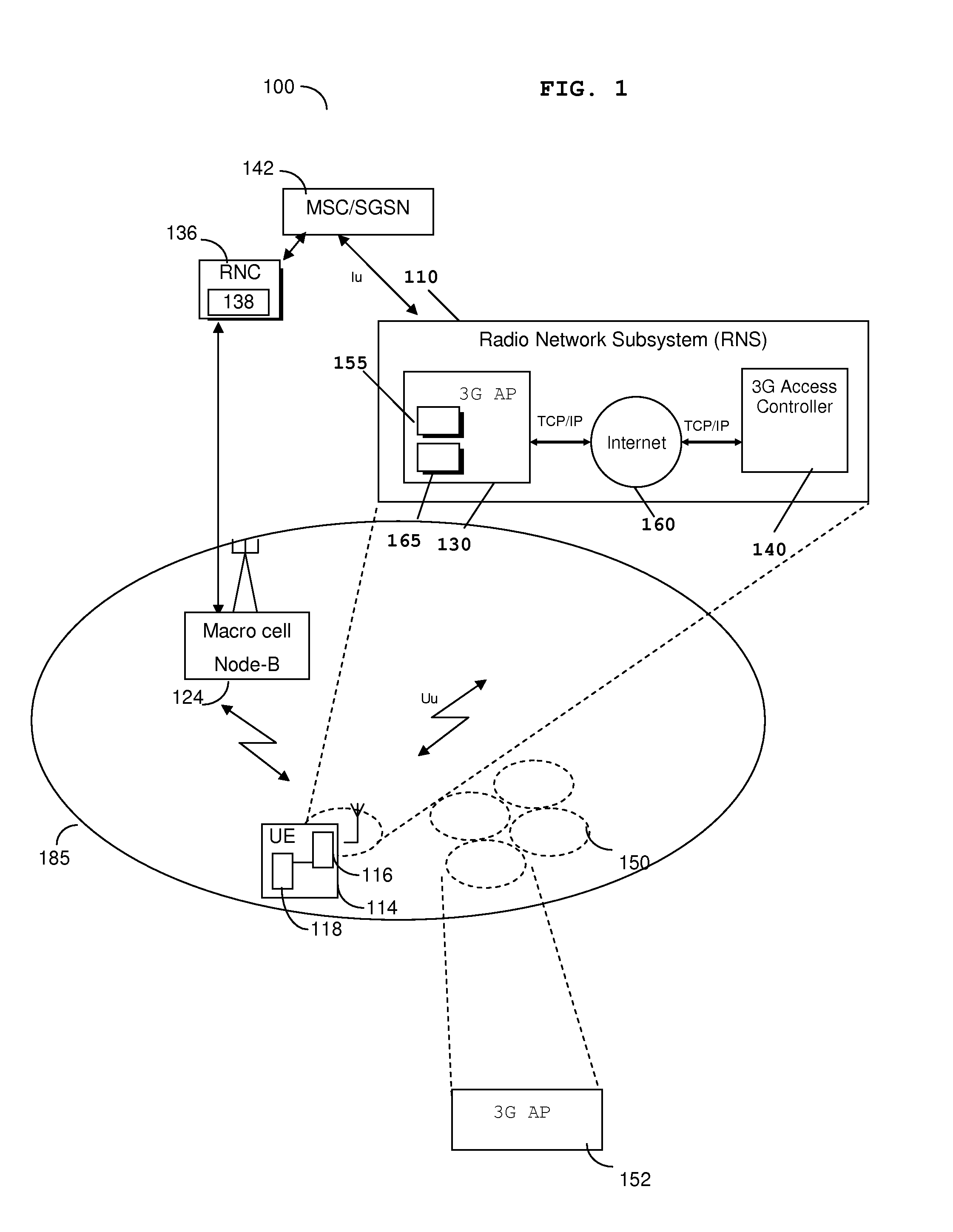 Method and apparatus for obtaining an address associated with a neighbouring cell of a cellular communication network