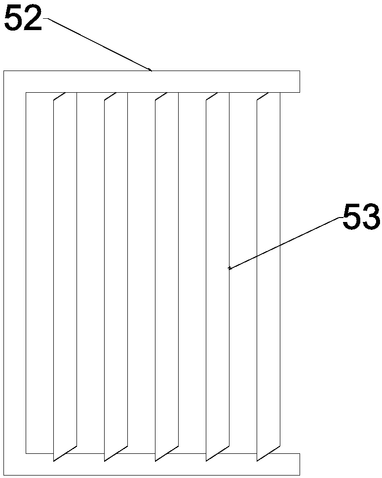 Circulating type cutting and crushing treatment device for soil contamination