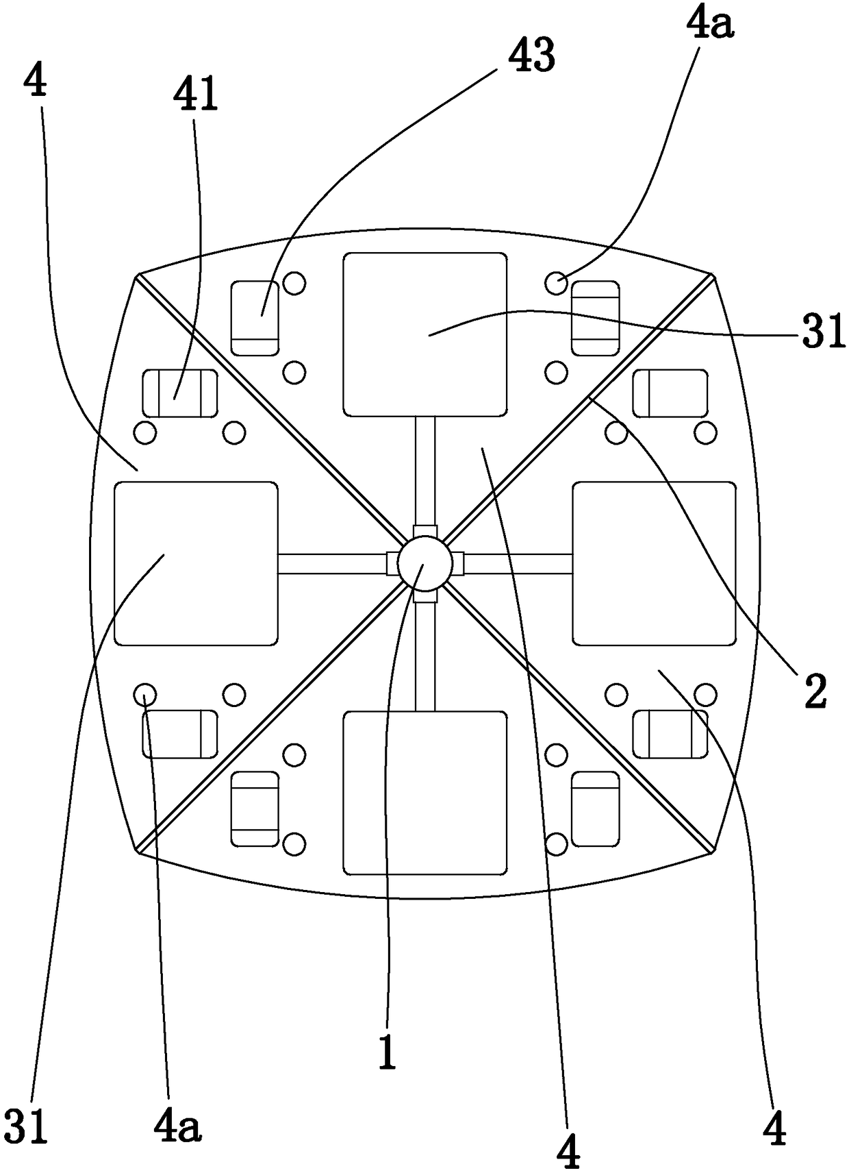 Double-layer-type isolating position garage