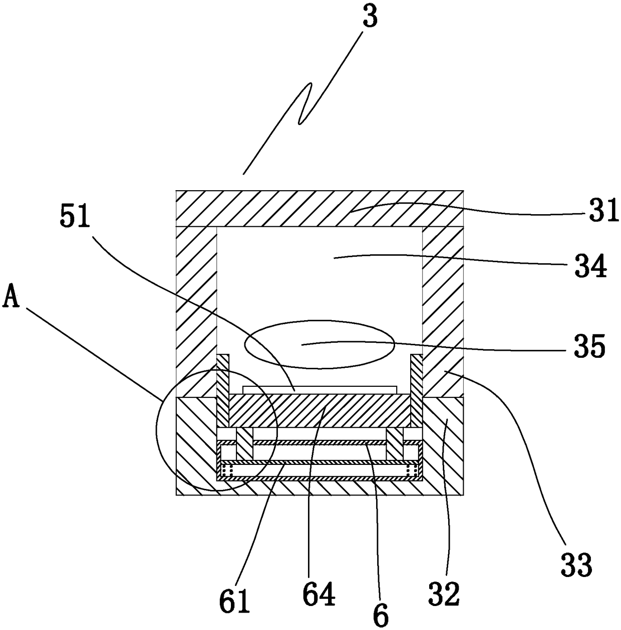 Double-layer-type isolating position garage