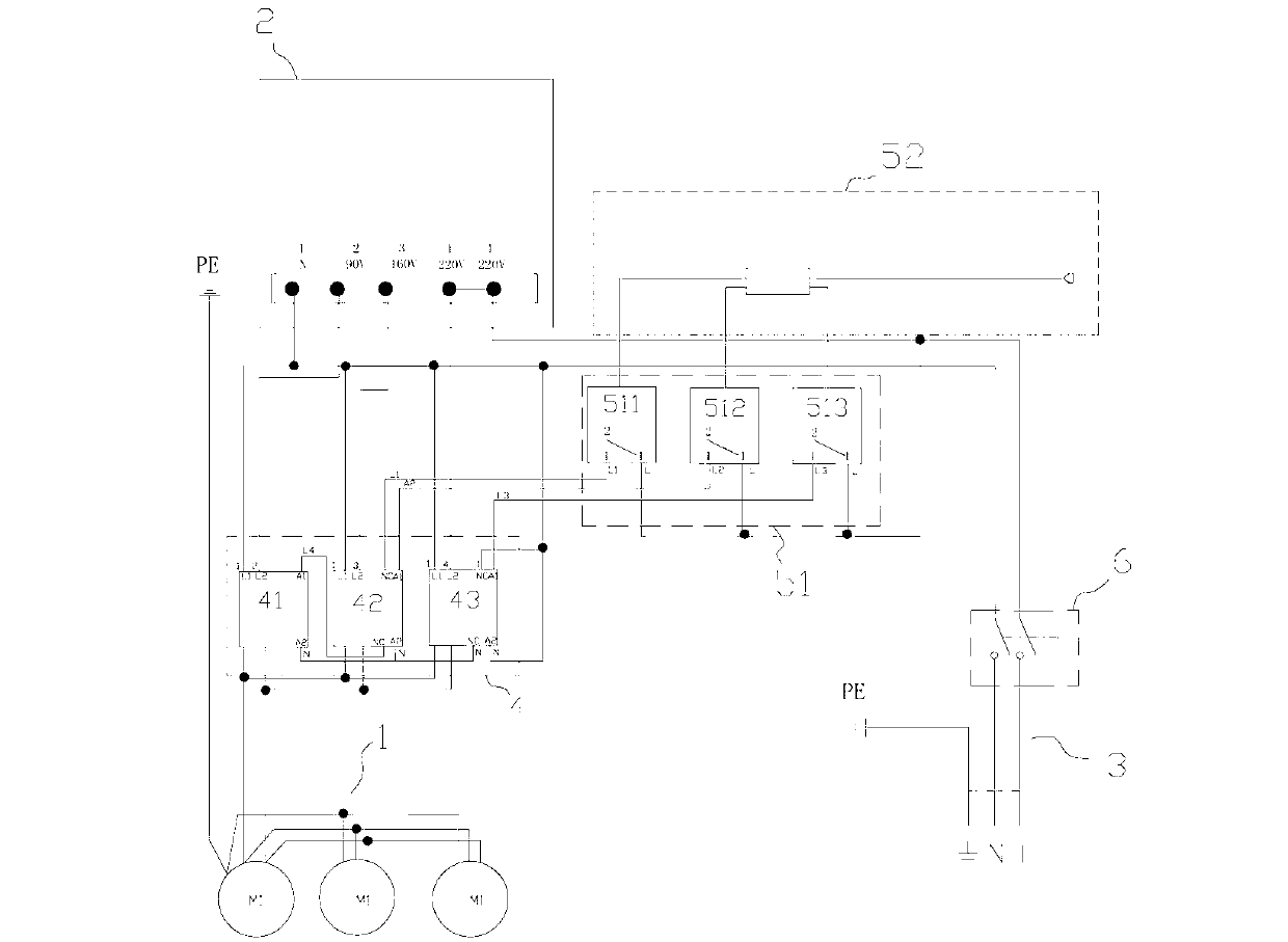 Speed control device of outdoor draught fan of air conditioner