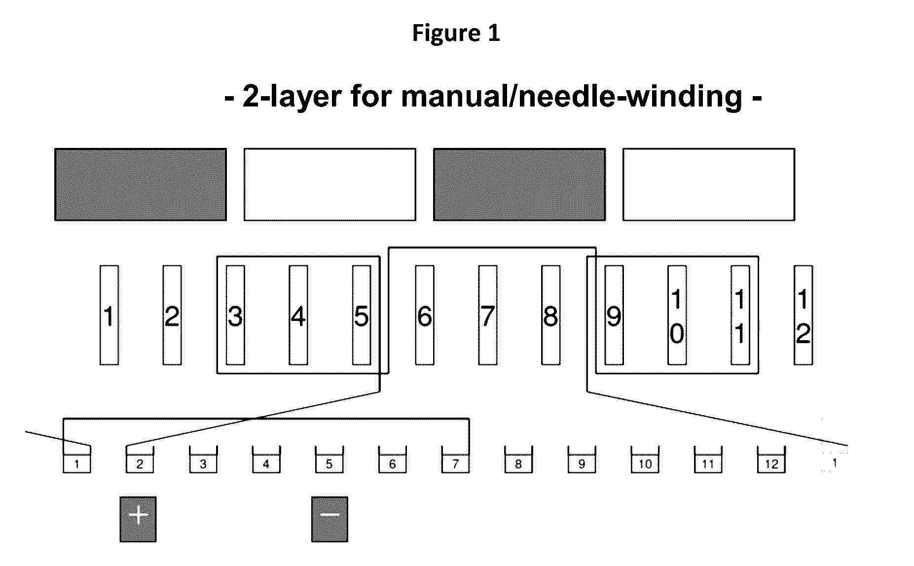 Electrical machine, particularly a permanent magnet motor, and a method to provide the electrical windings thereof