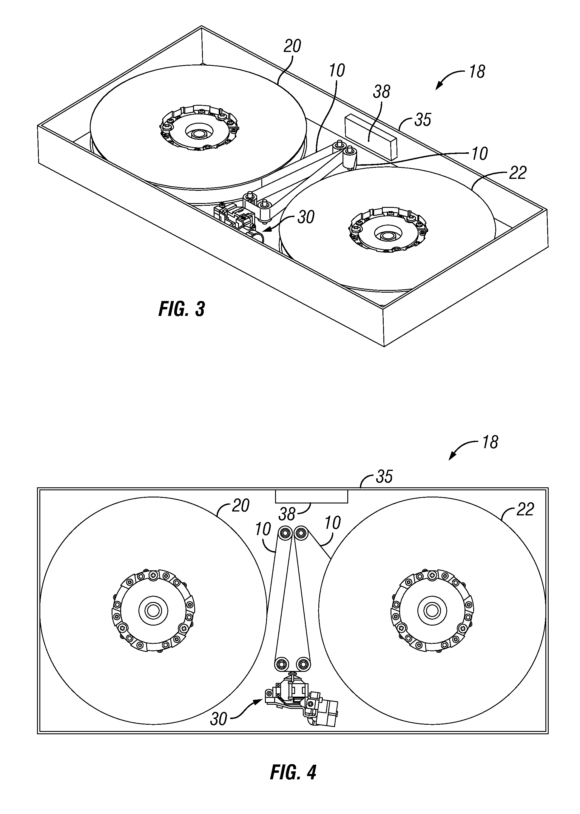 Self-contained magnetic tape drive and combined multi-part tape system