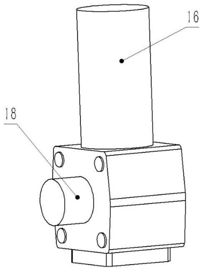 Old pipeline inspection robot based on telescopic wheel train