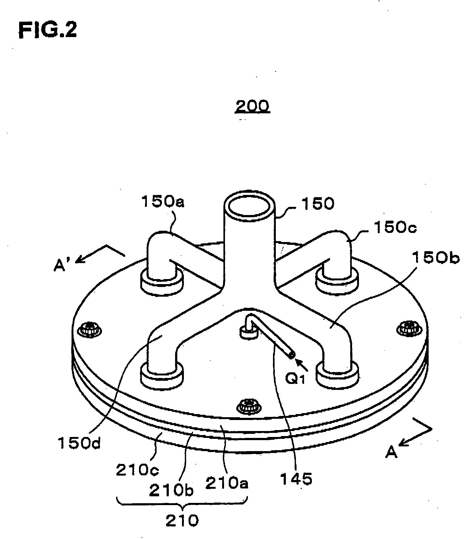 Processing method for conservation of processing gases