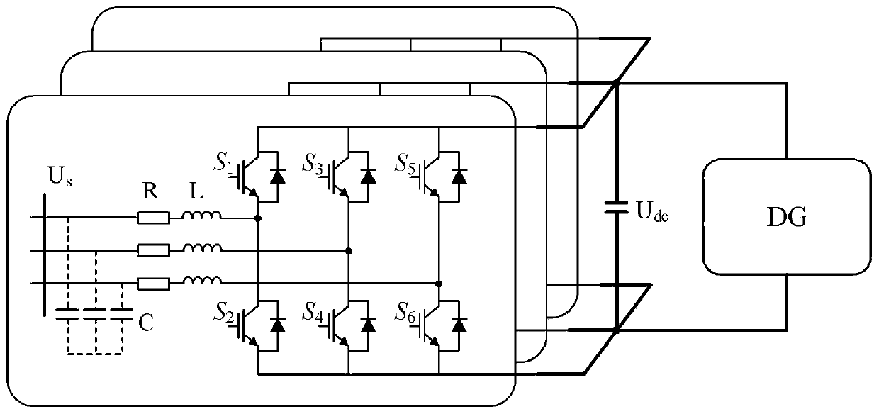 Power flow control method for flexible multi-state switch connected to distributed power supply