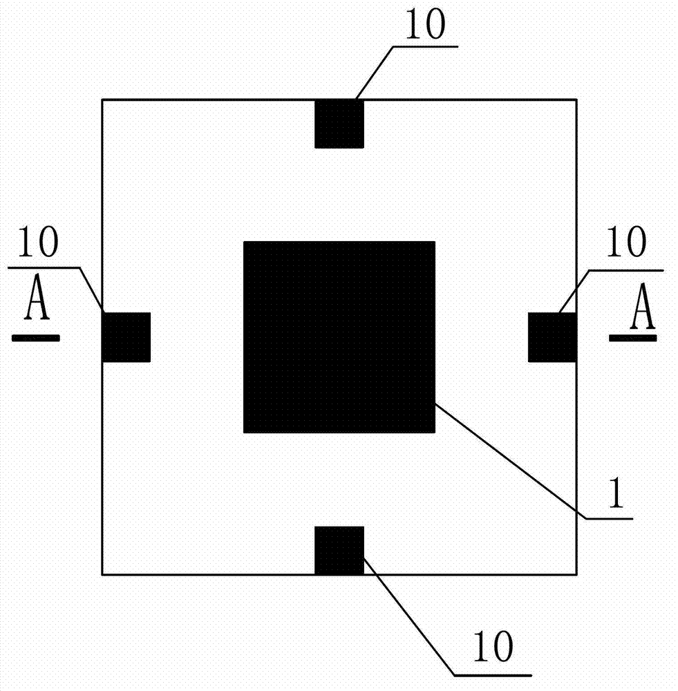 Earthquake-isolation energy dissipator for ultra-high-voltage converter transformer