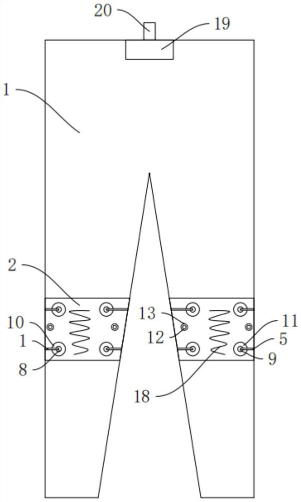 Trousers with kneecap structures