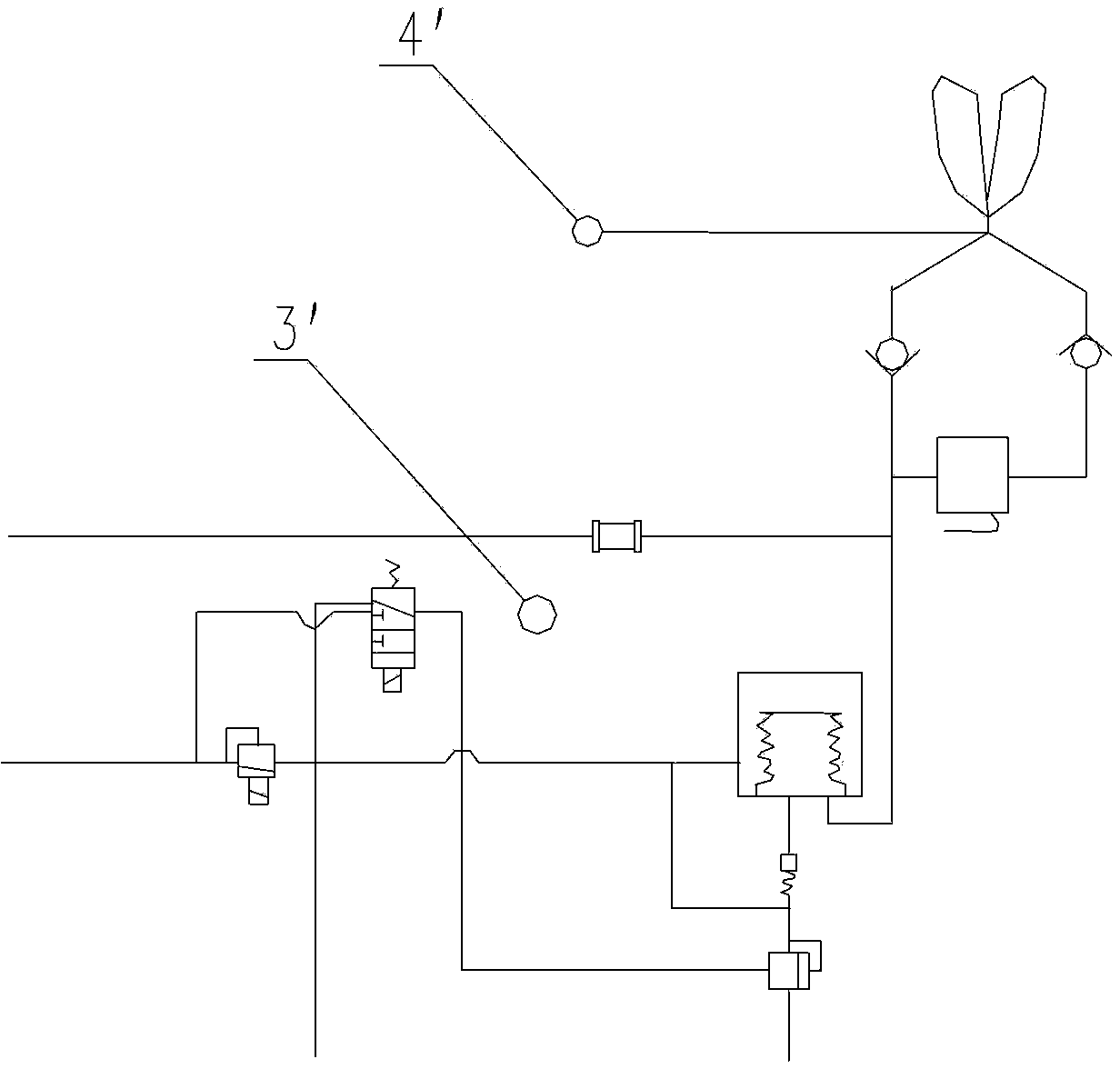 Anesthesia machine and method for allowing anesthesia machine to operate normally when airway pressure sensor of anesthesia machine fails