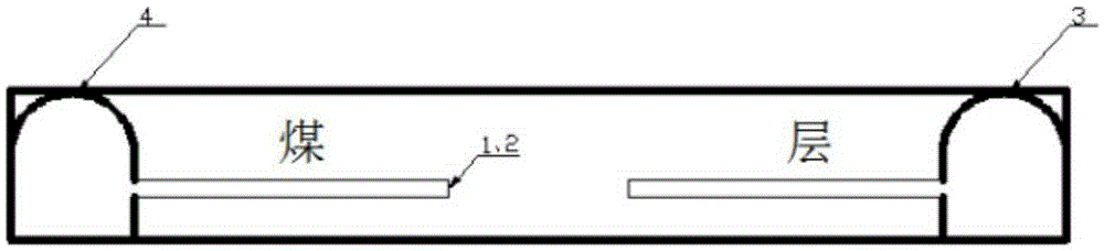 Accurate time-delay presplitting blasting reinforcement coal seam gas extraction method