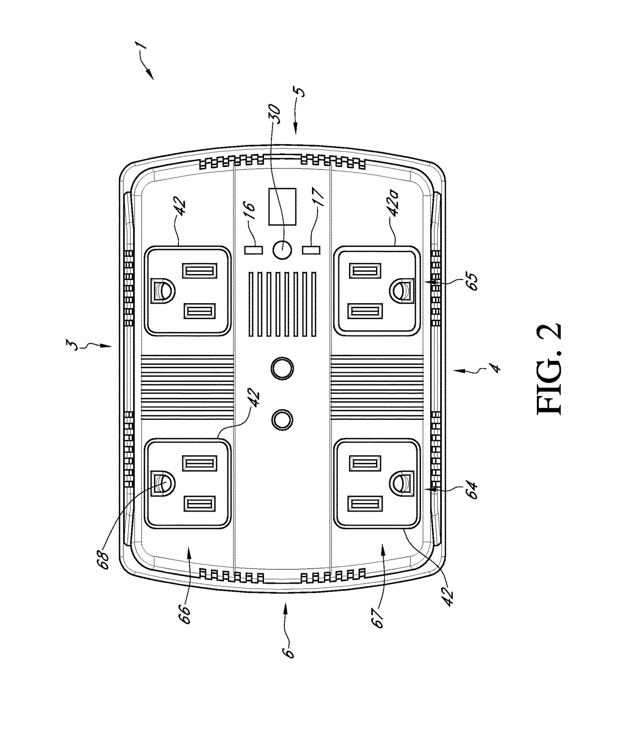 Electrical outlet unit