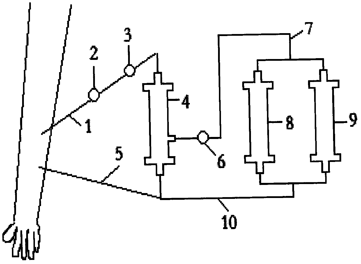 Maternal-fetal blood group incompatibility adsorption therapy device