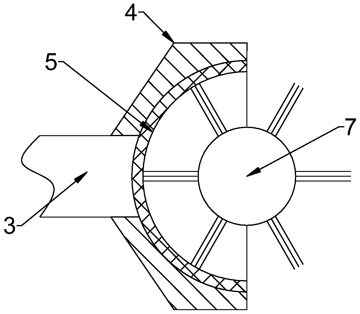 Water treatment apparatus for chemically polluted water areas