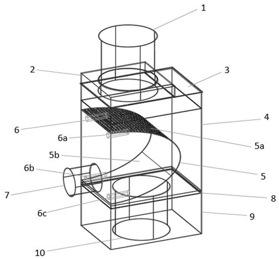 Rainwater filter and filtering method thereof