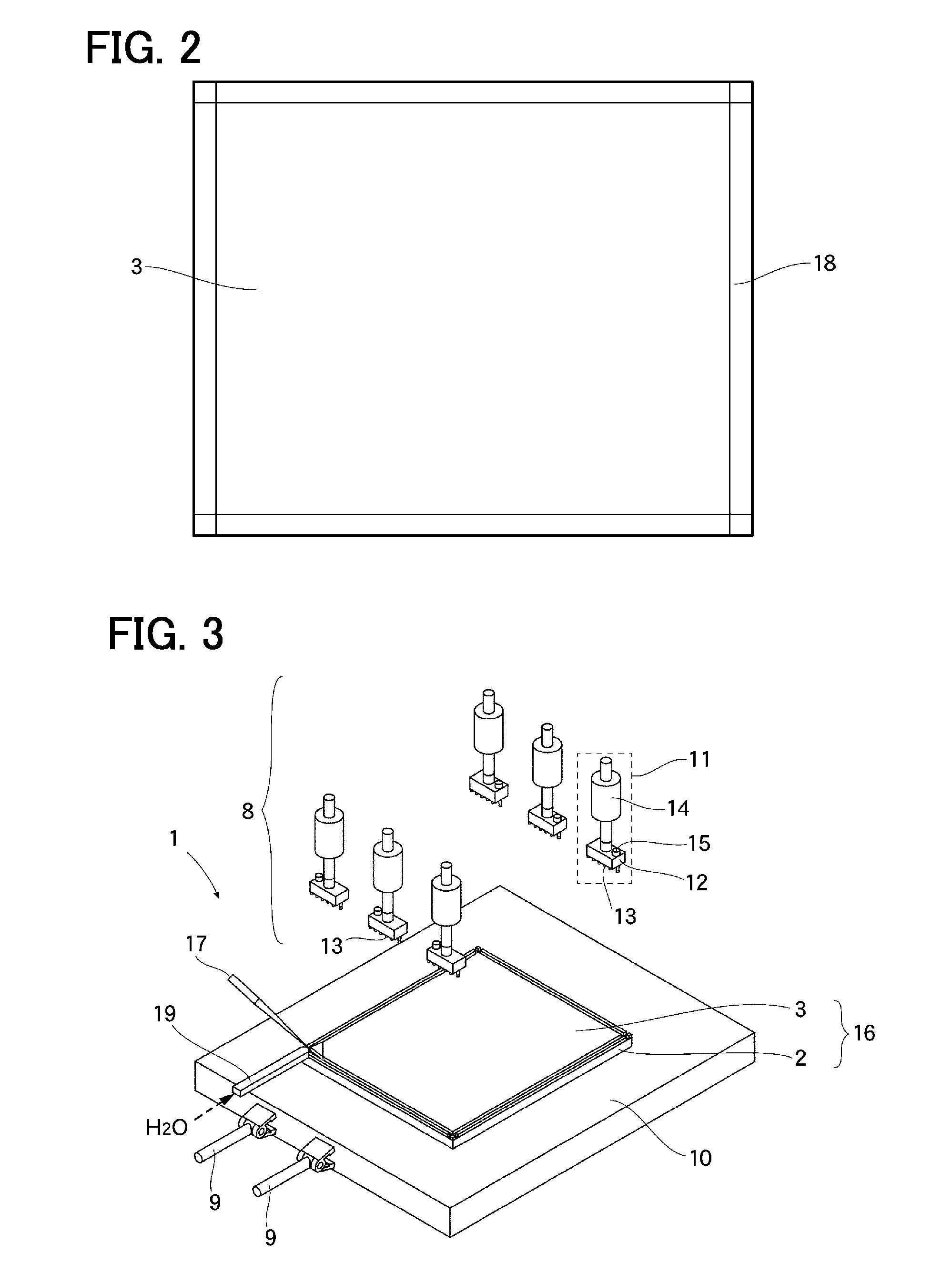 Separation apparatus for thin film stacked body