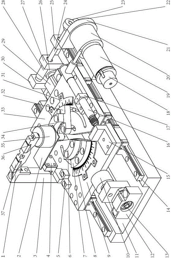 Tensile-shear preload in-situ indentation test device and method