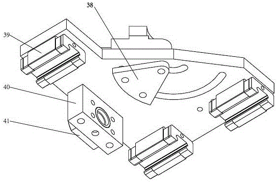 Tensile-shear preload in-situ indentation test device and method