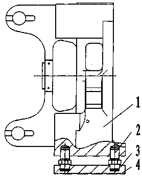 Adaptive elasticity-adjustable sliding foot device