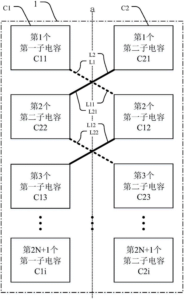 Capacitor and layout method thereof