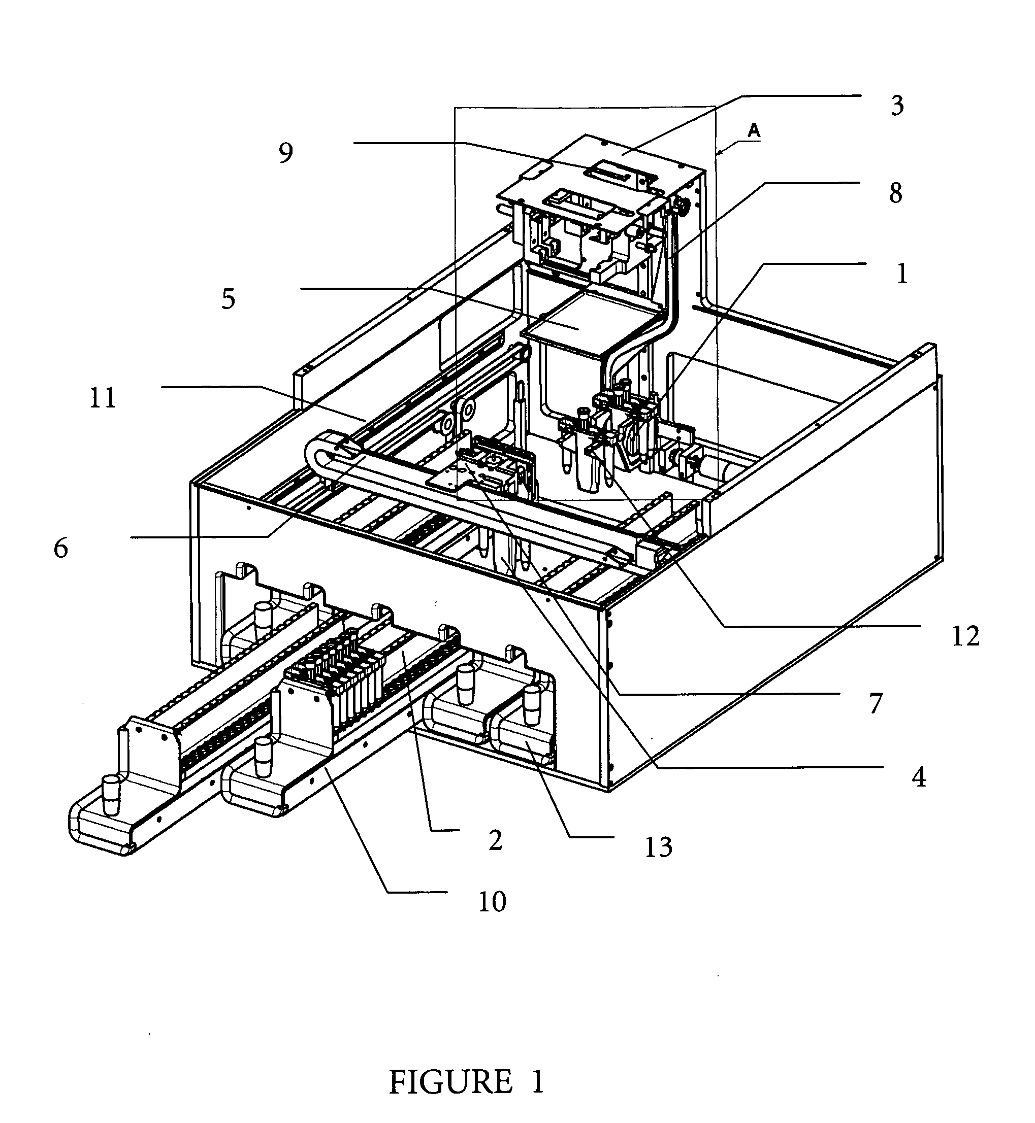 Multi-level diagnostic apparatus with a lift system