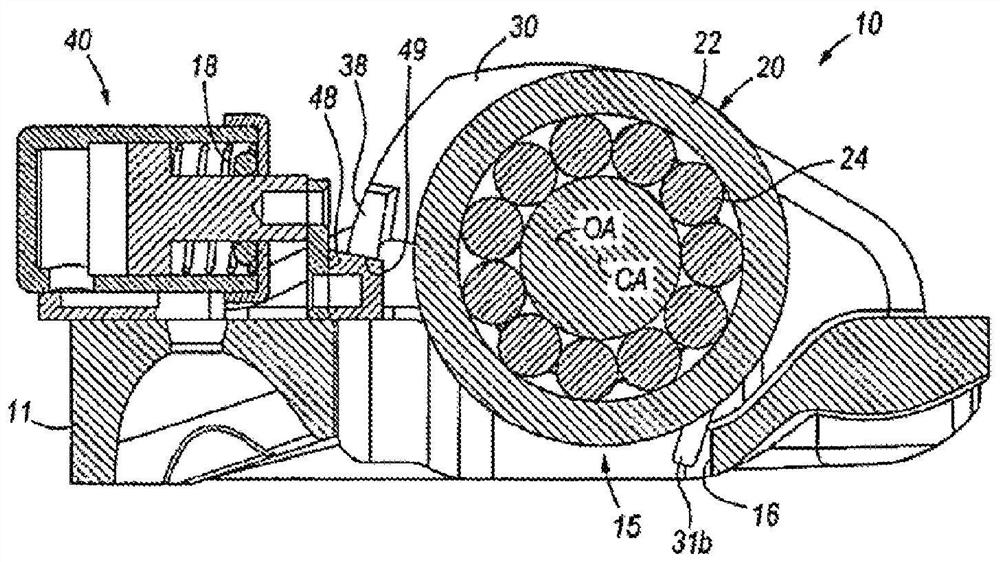 Finger follower for lobe switching and single source lost motion