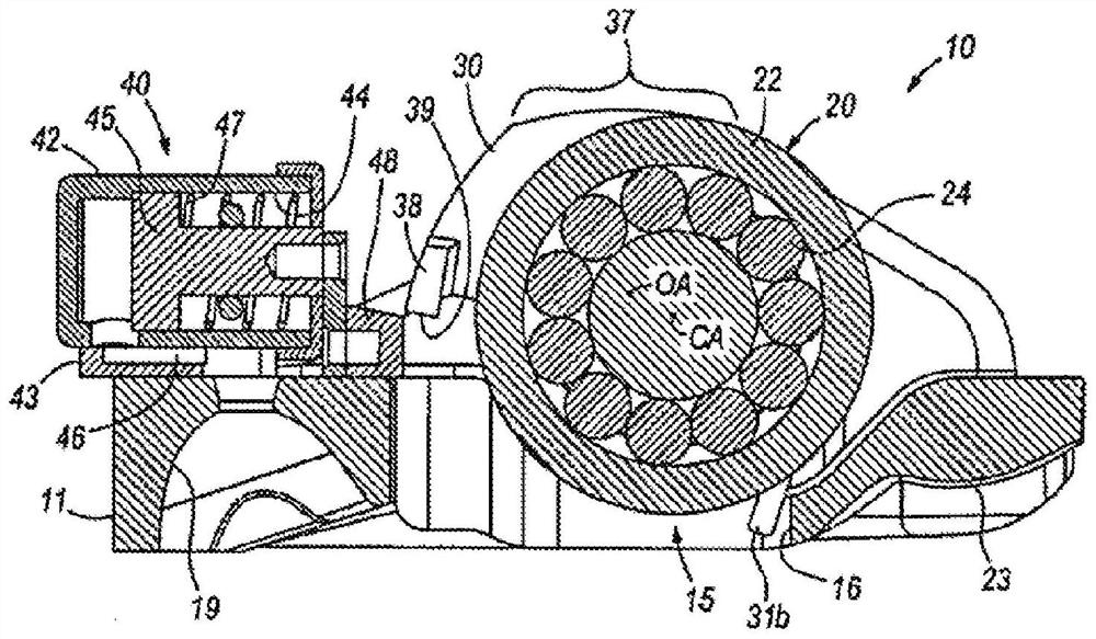 Finger follower for lobe switching and single source lost motion