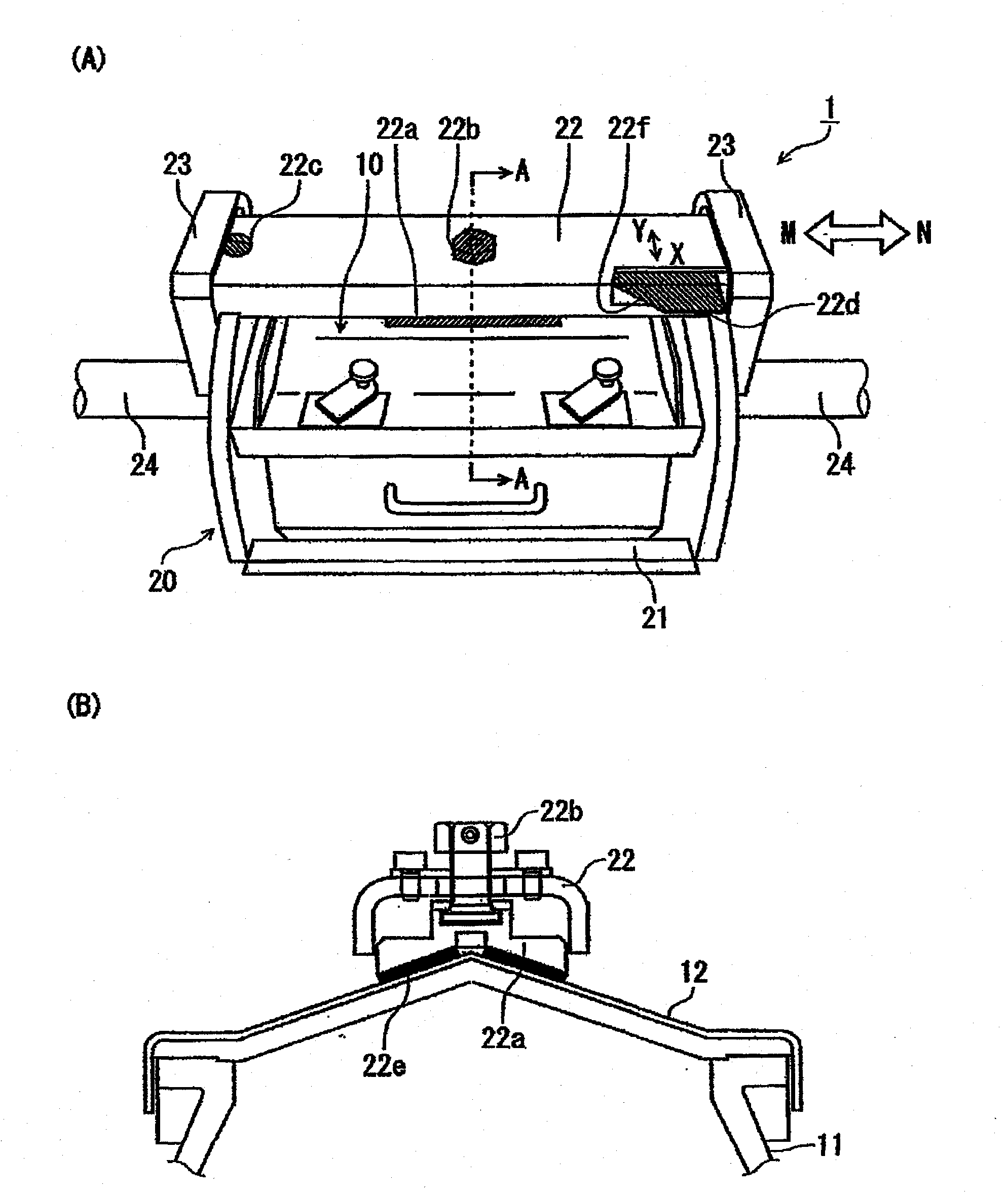 Polishing unit and polishing method by polishing unit