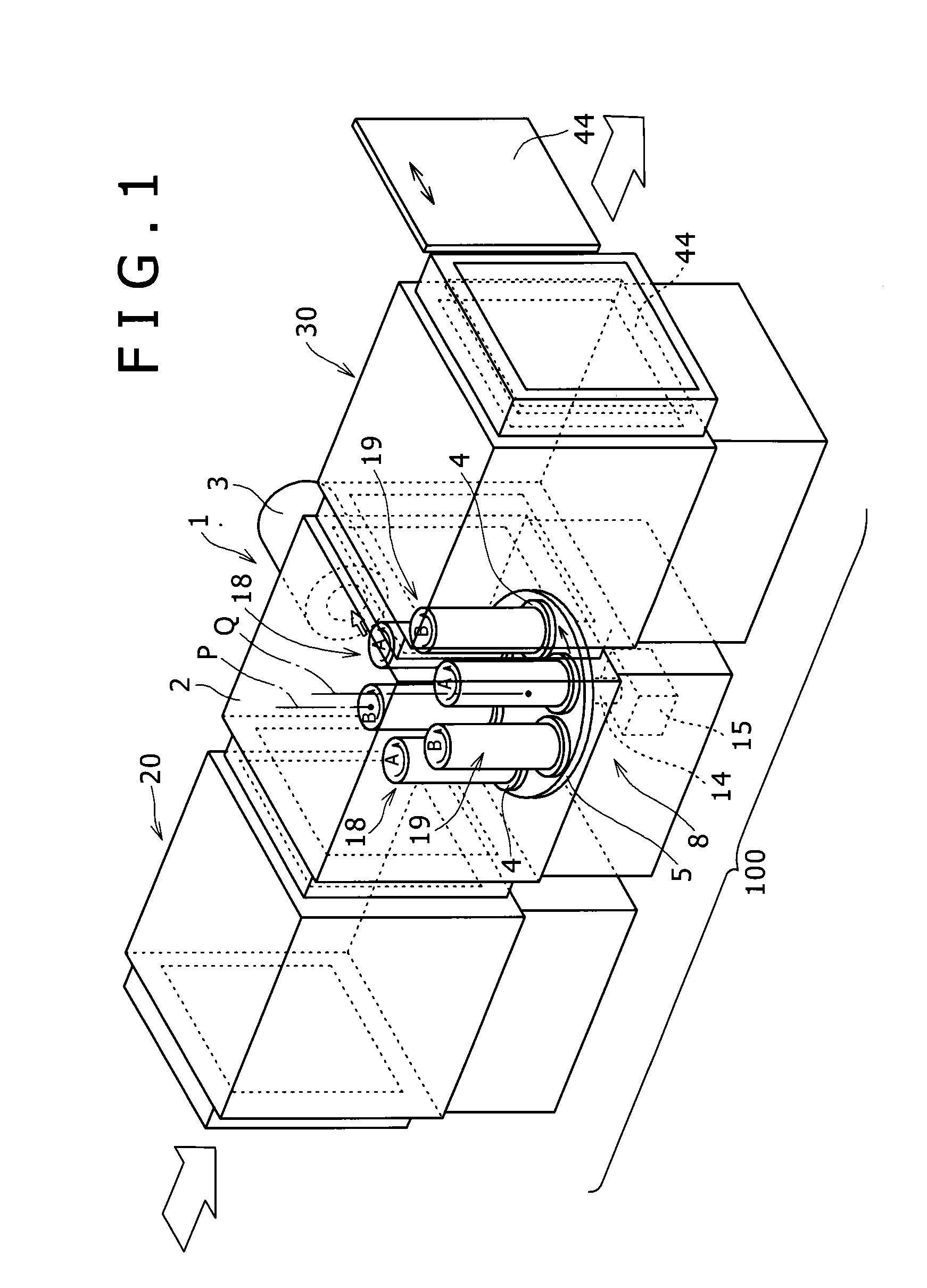 In-line plasma CVD apparatus