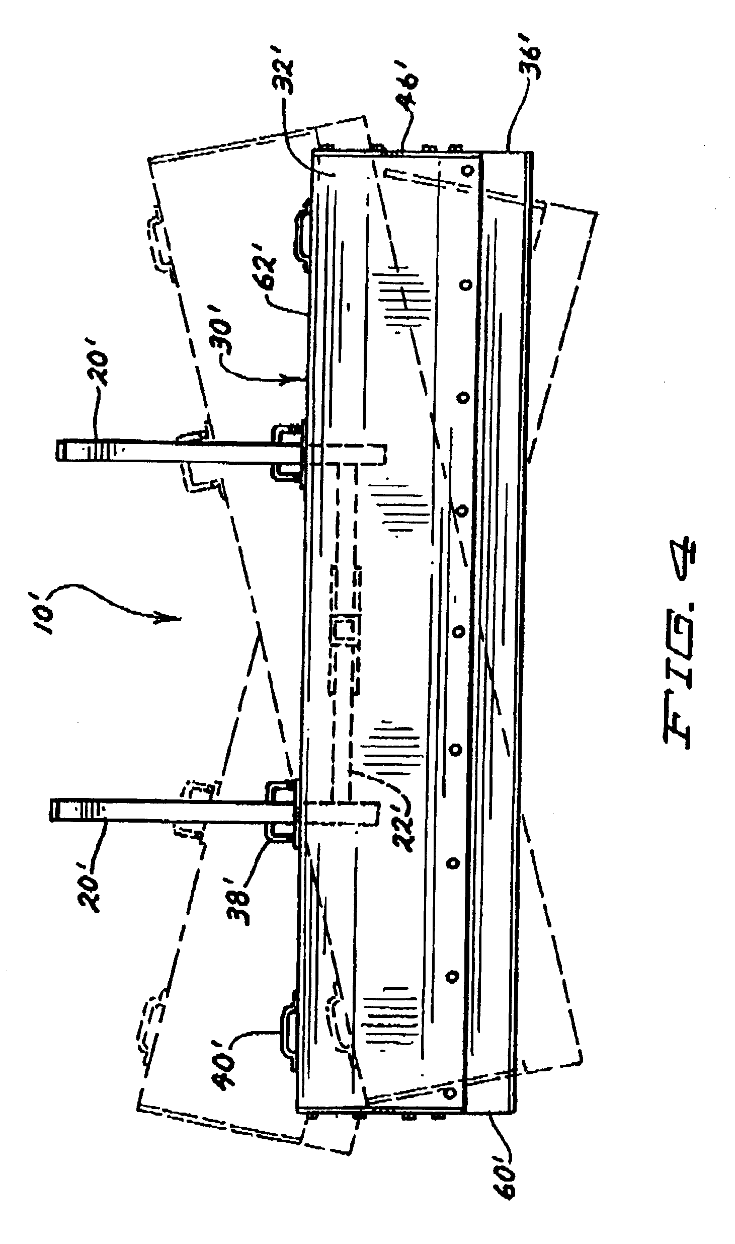 Snow plow having attachable biasing member