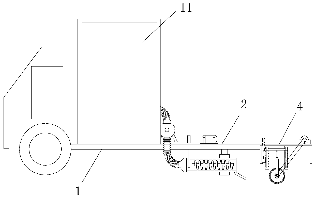 Cement troweling device for building foundation