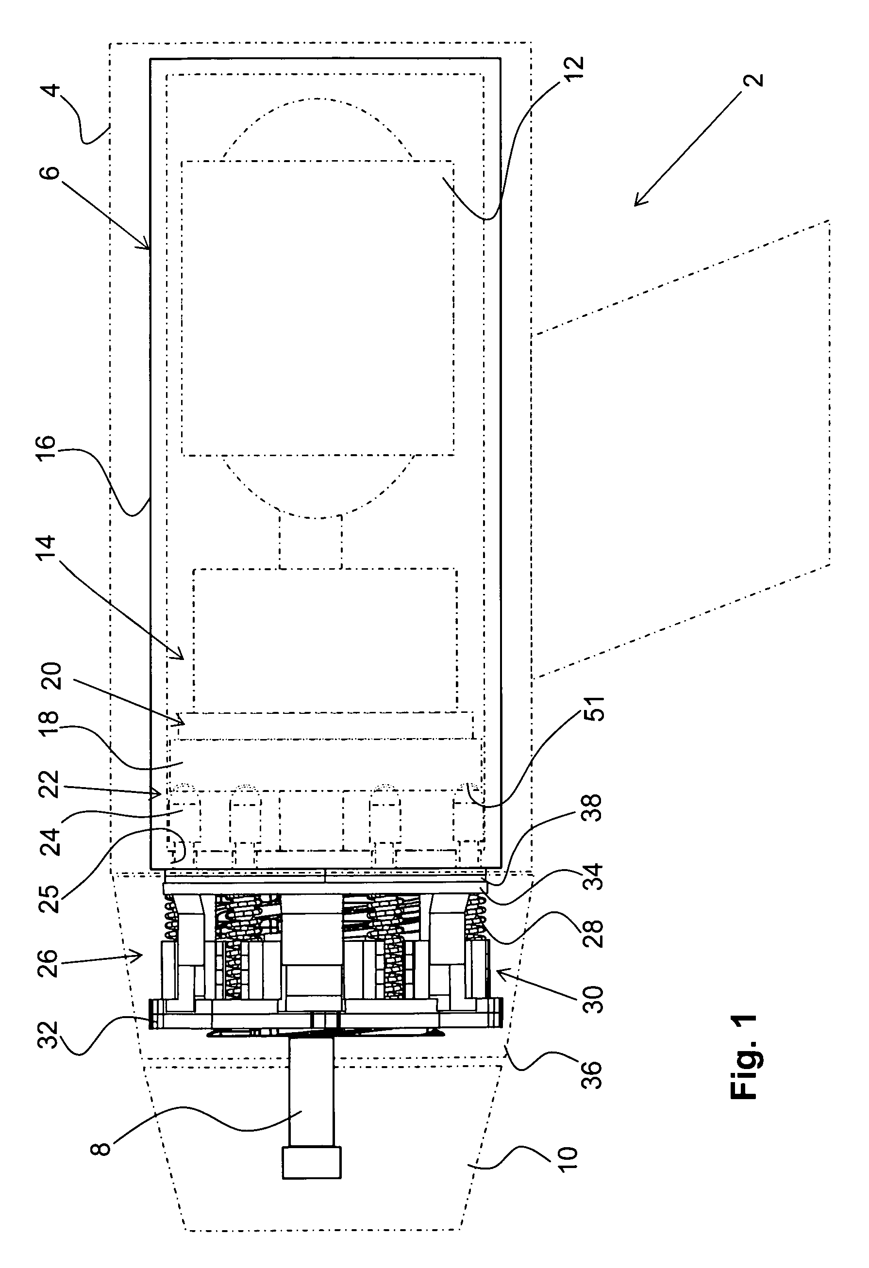 Power tool with a slip clutch