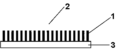 Coaxial homogeneous ZnO pn junction nanorod and preparation method thereof