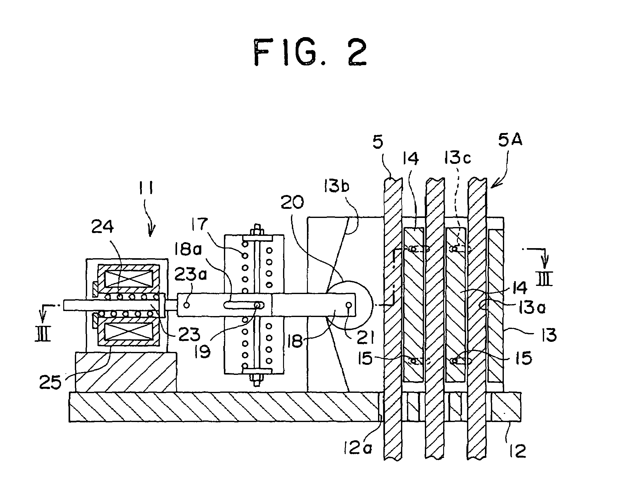 Emergency brake apparatus of elevator