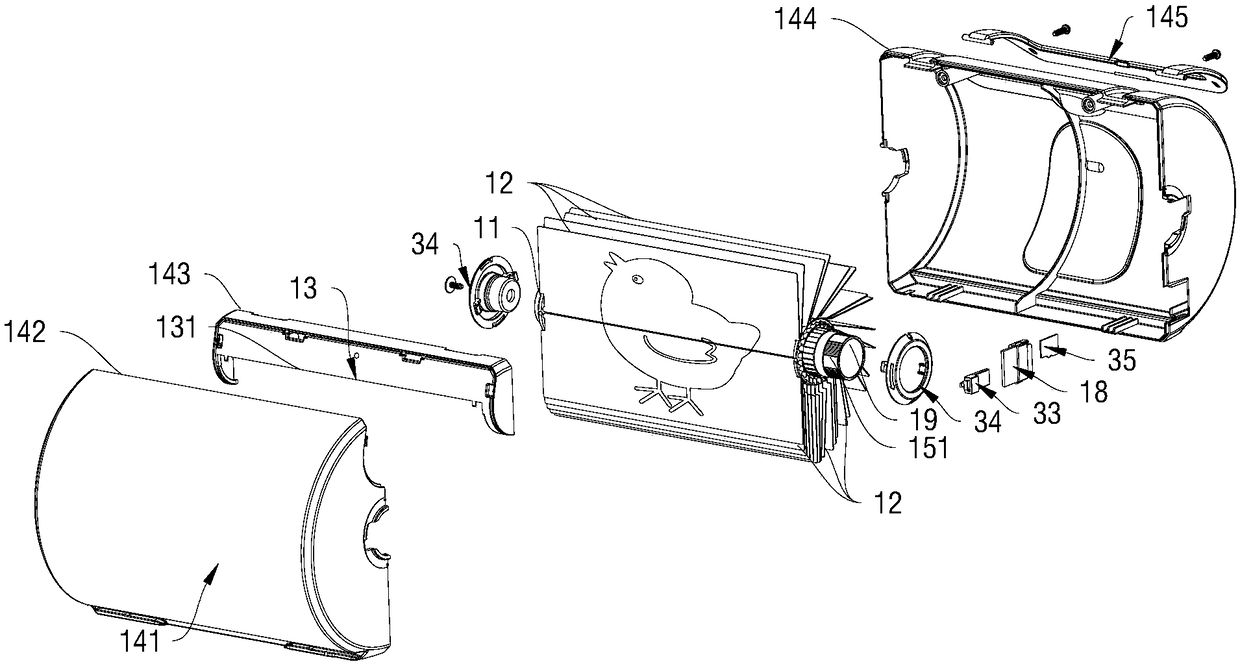 Fully-automatic story flash card machine