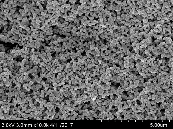 Biodegradable fluorescent mesoporous silica composite nanosphere and preparation method thereof