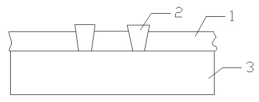 Nickel alloy light guide plate cavity