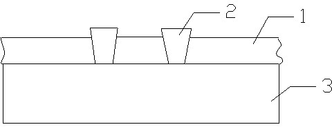 Nickel alloy light guide plate cavity