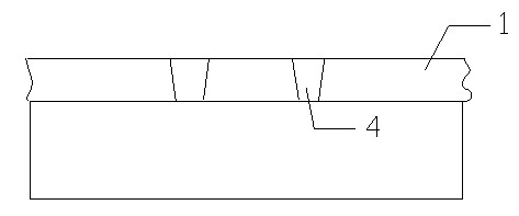 Nickel alloy light guide plate cavity