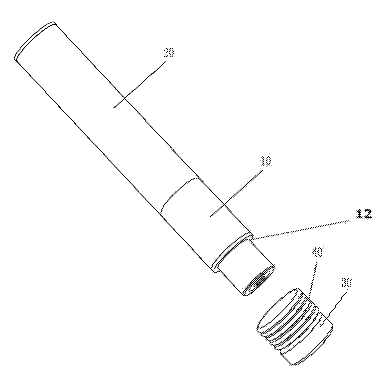 Electronic cigarette sealing sleeve, inhalation rod and electronic cigarette using the same