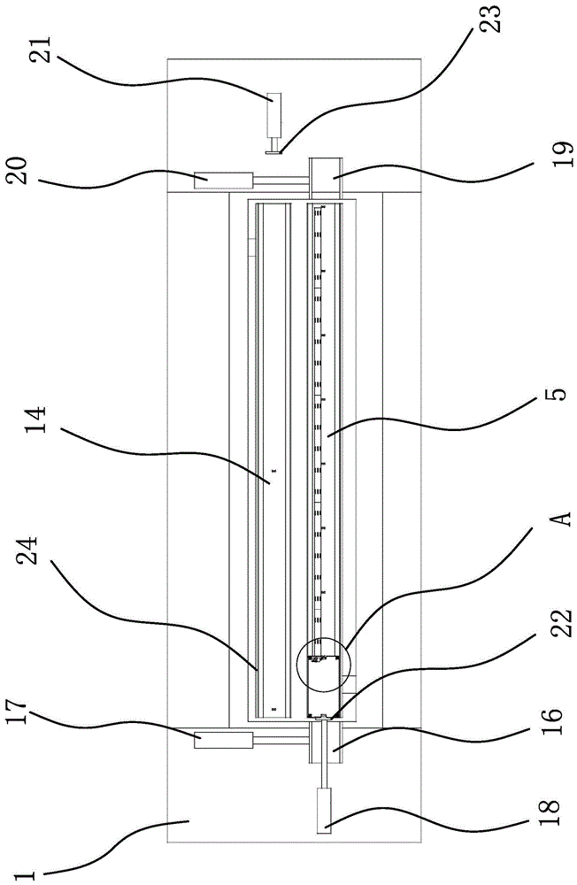 An aging device for a charger