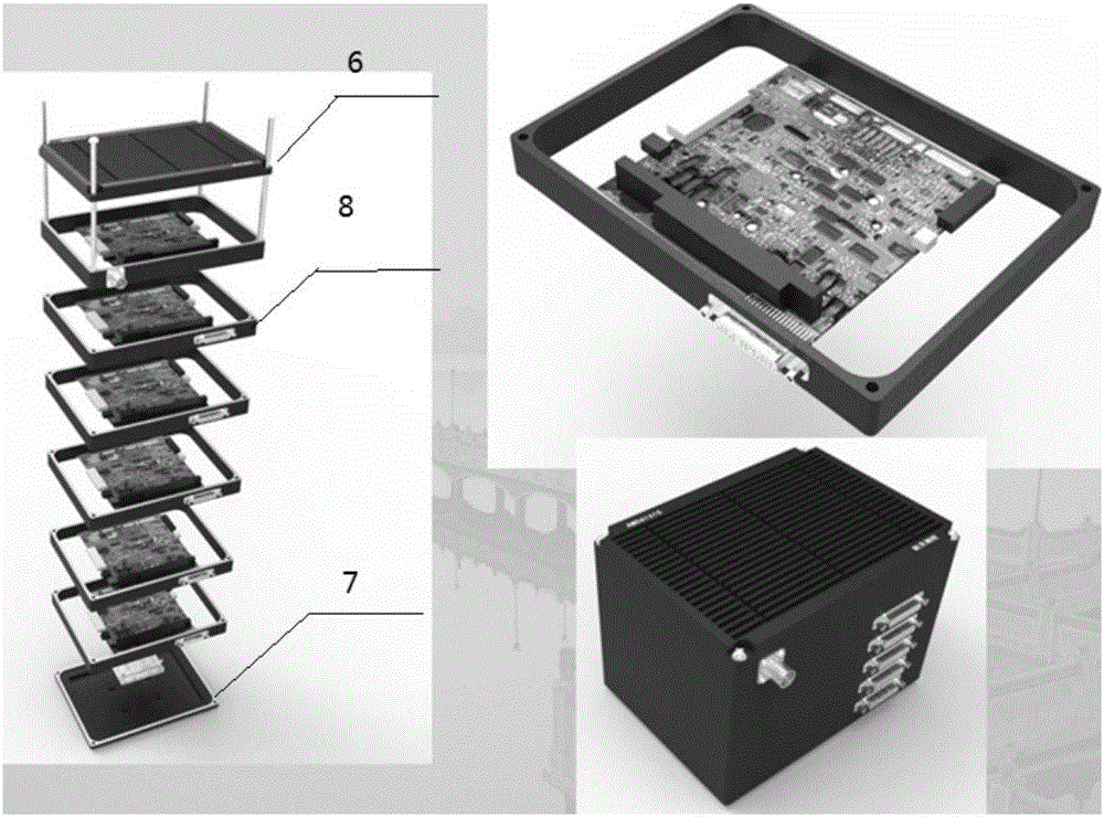 Unmanned aerial vehicle-mounted health management monitoring system