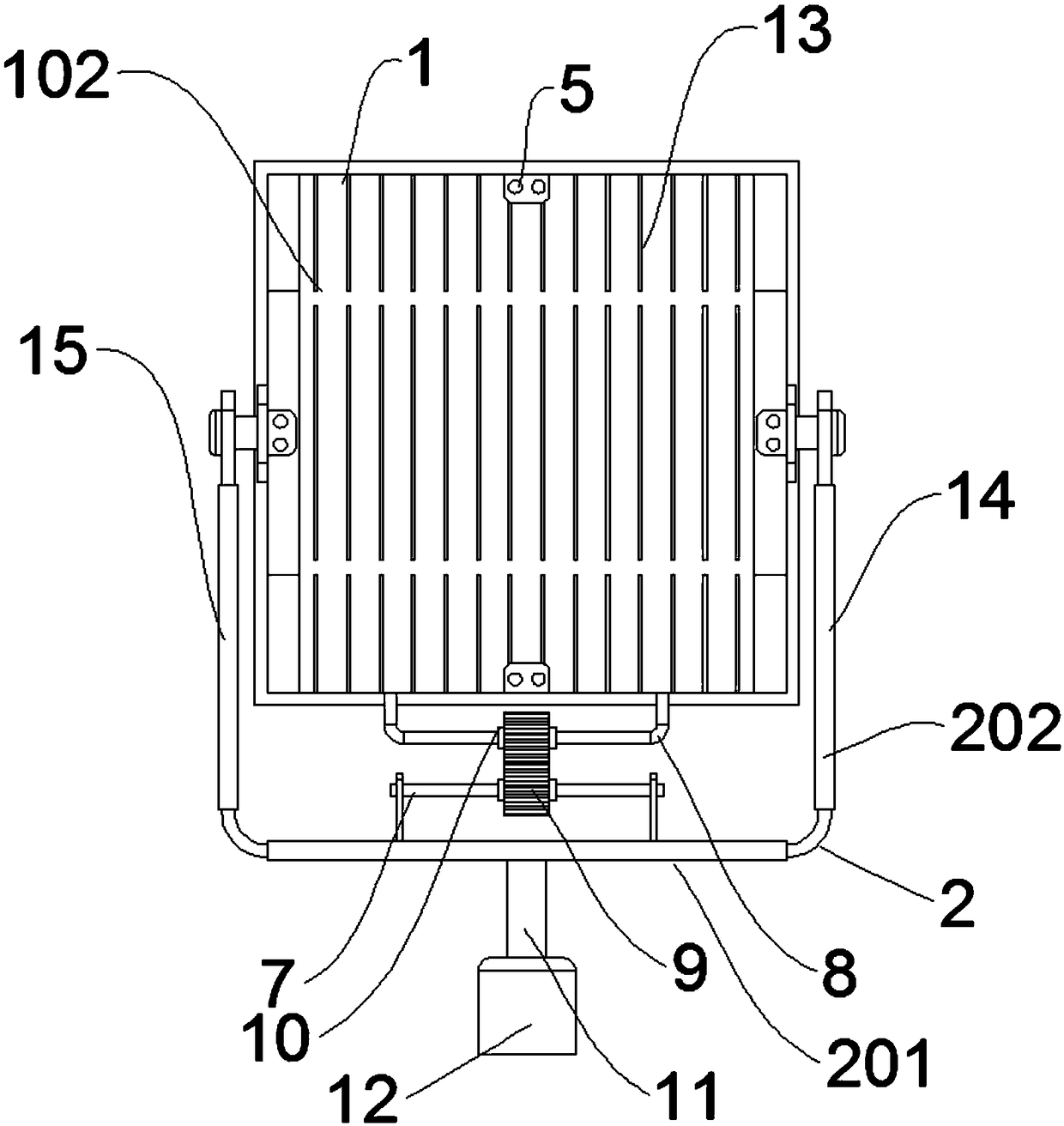 Projection lamp assembly