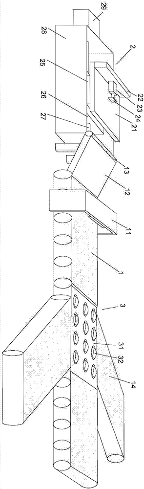 Logistics sorting device