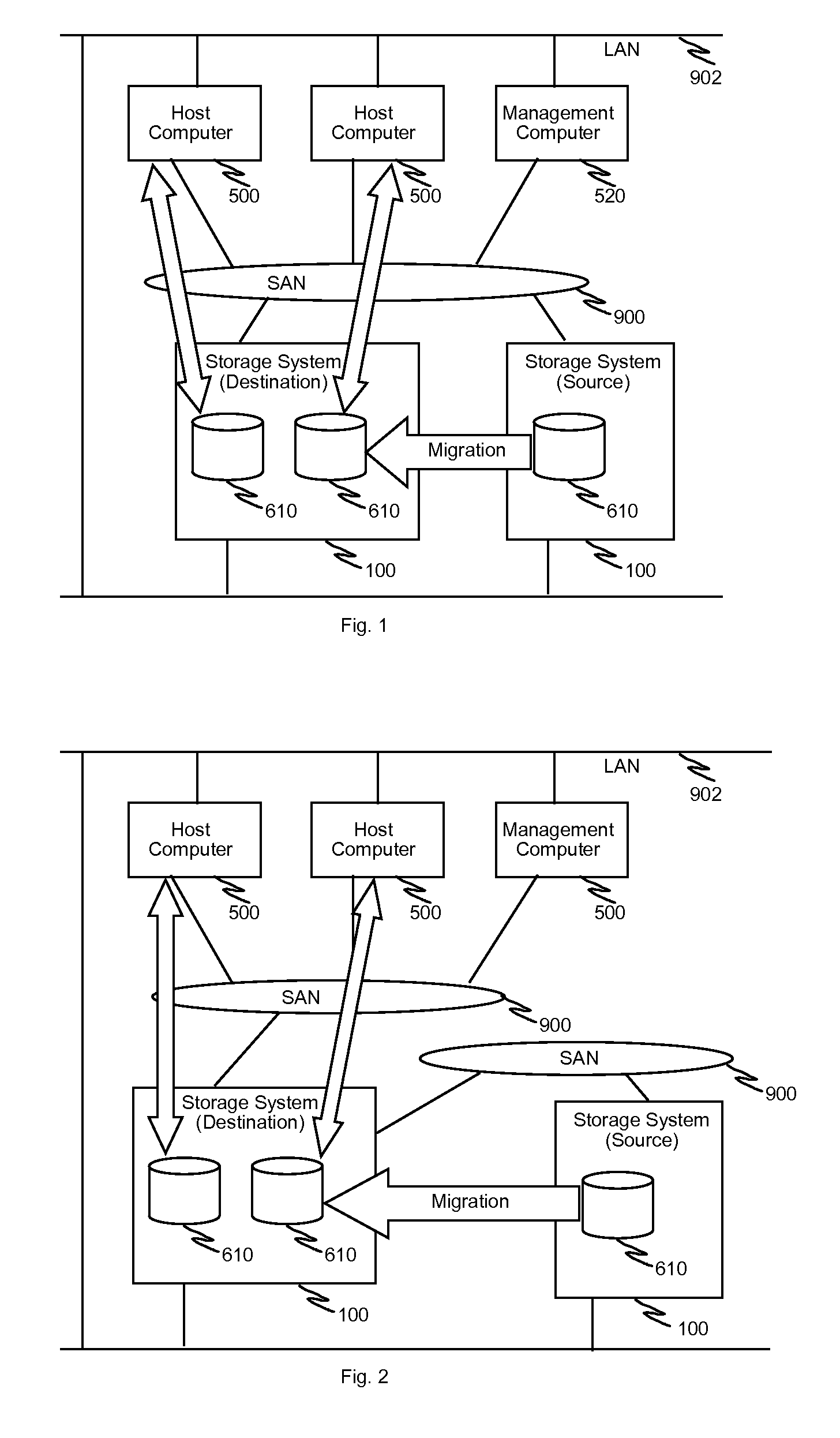 Methods and apparatus for migrating thin provisioning volumes between storage systems