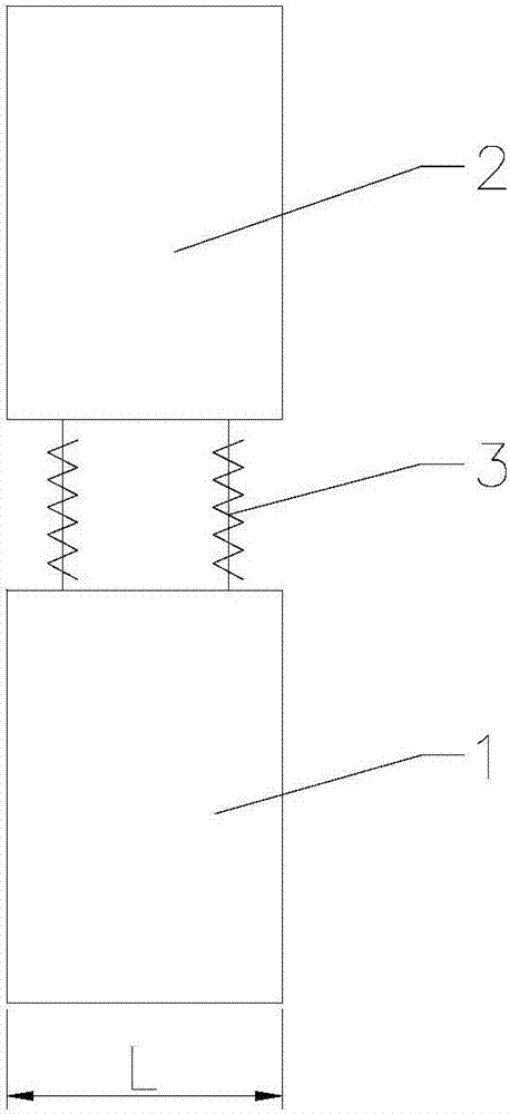 Automobile exhaust tube connecting device