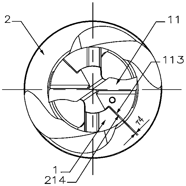 Stably clamping drilling tool