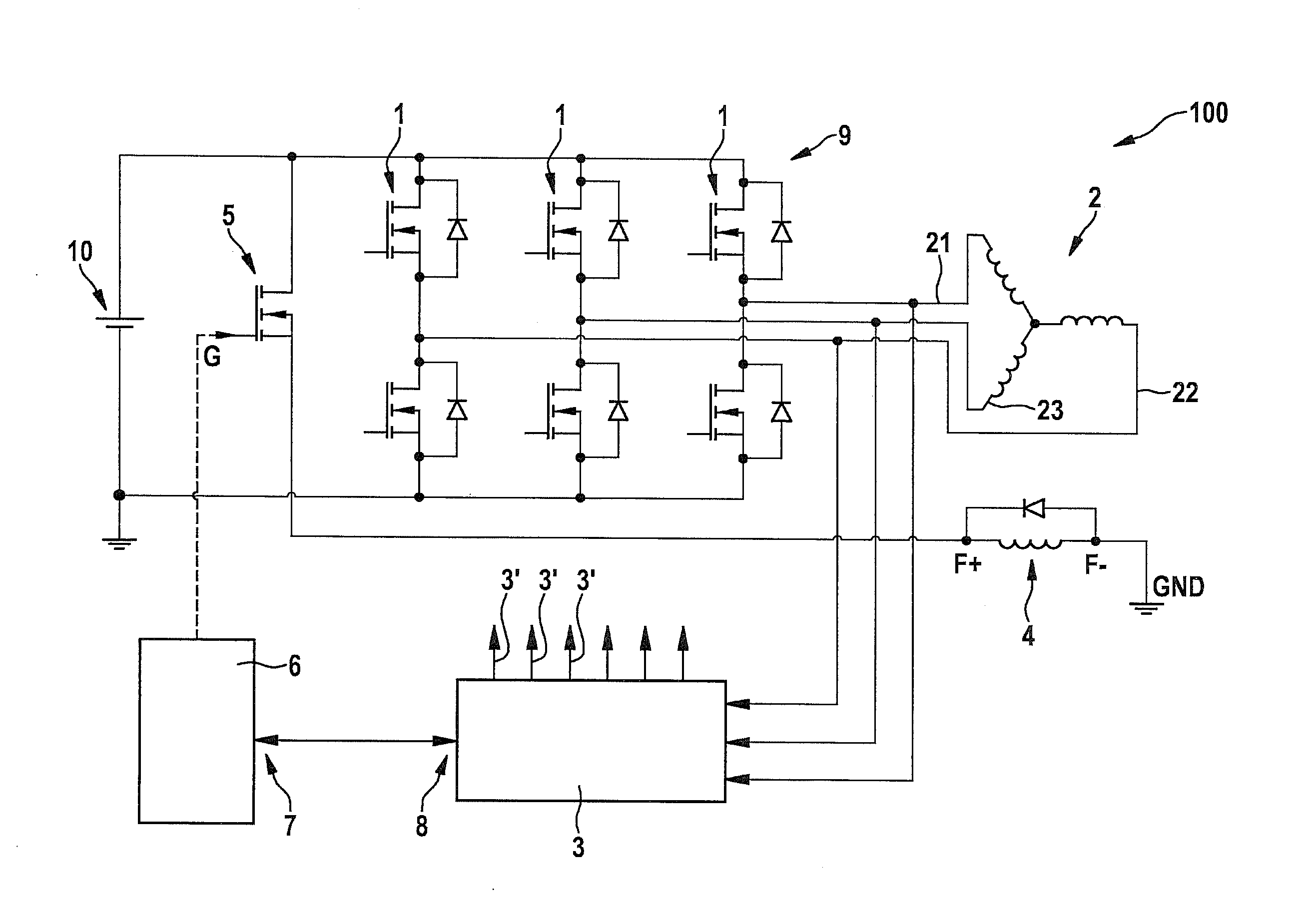 Method for operating a separately excited electric machine in a motor vehicle