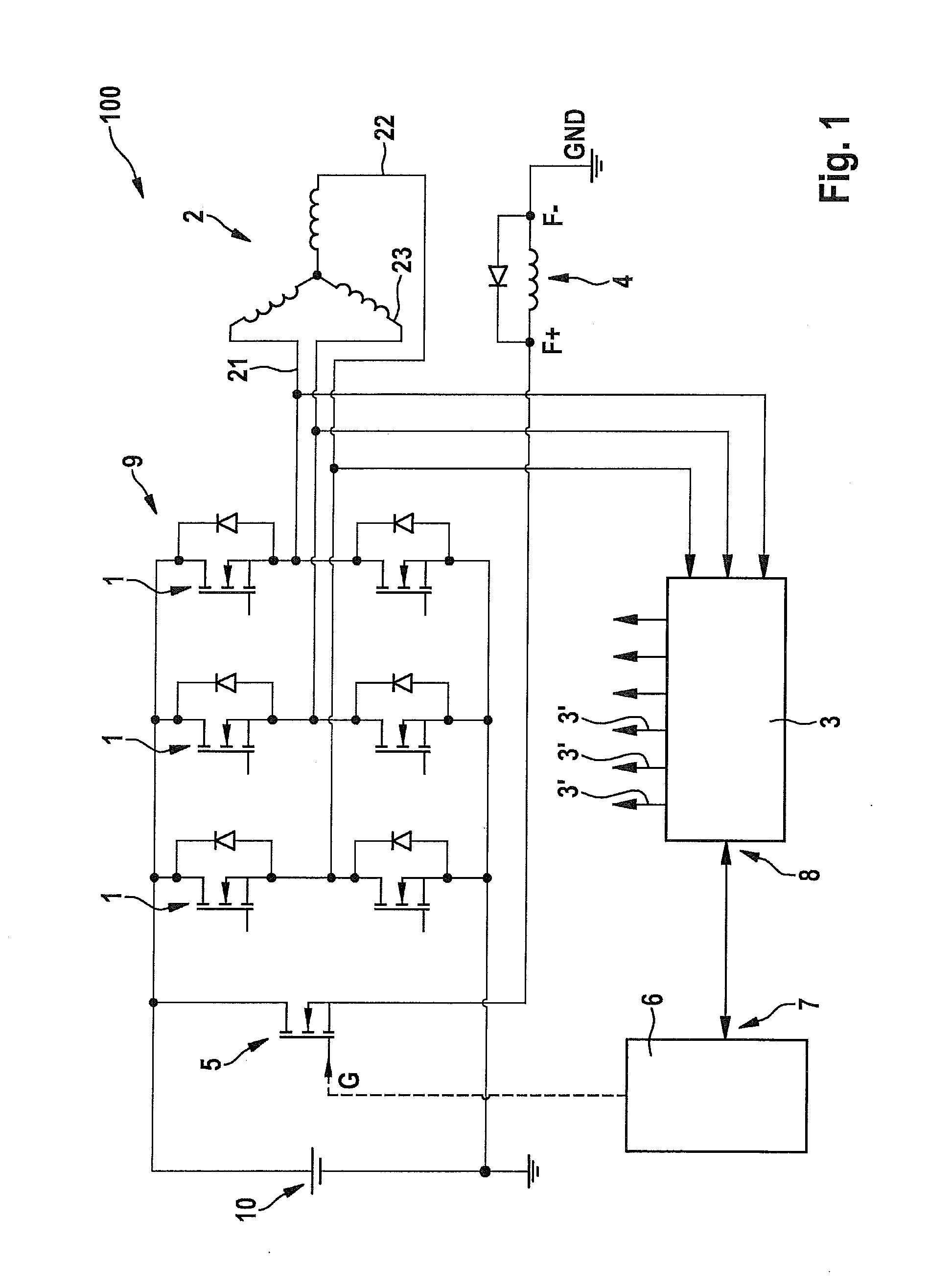 Method for operating a separately excited electric machine in a motor vehicle