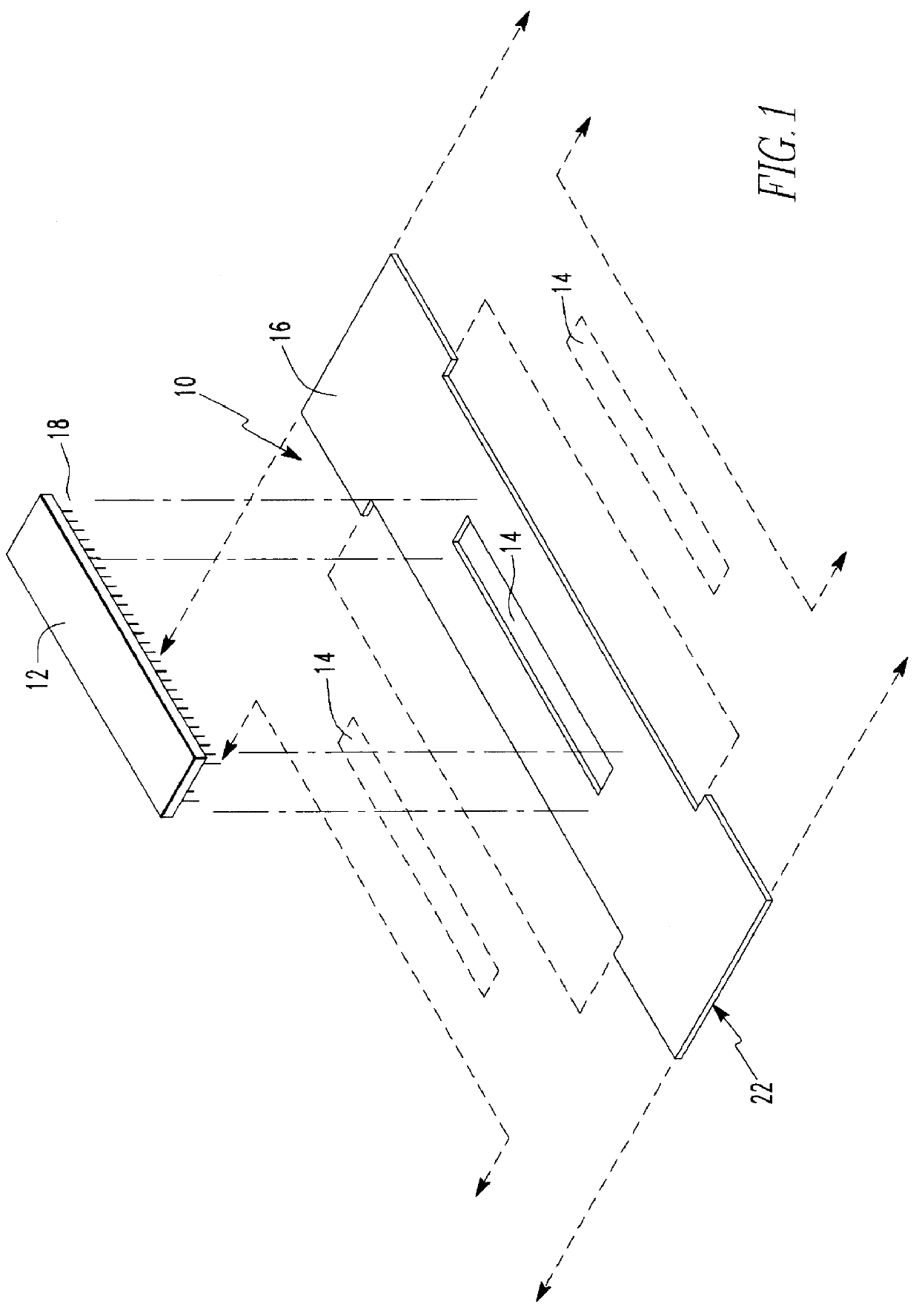 Asymmetric transfer molding method and an asymmetric encapsulation made therefrom