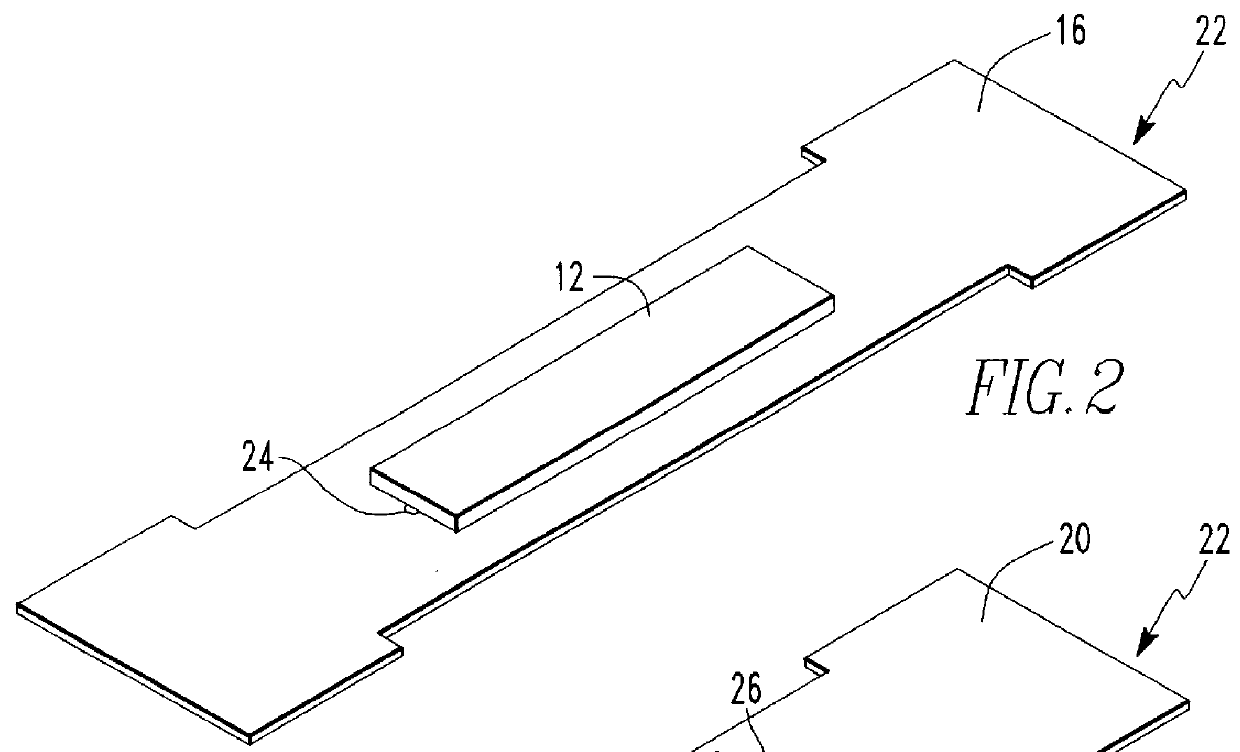 Asymmetric transfer molding method and an asymmetric encapsulation made therefrom